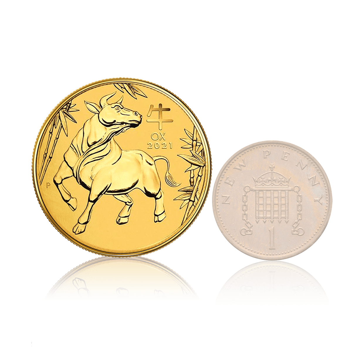 1 Oz Year Of The Ox Gold Coin (2021) 5